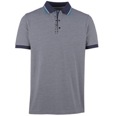 Kenneth Cole Polo Shirt-Navy Blue