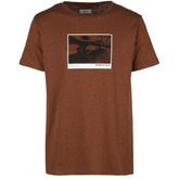 Kenneth Cole T-Shirt Print Brown Kenneth Cole