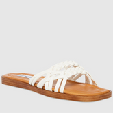 Steve Madden Women-REGINA WHITE Sandal Steve Madden