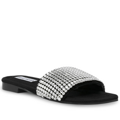 Steve Madden Women-SIGHTLY BLACK Sandal