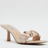 Steve Madden Women-TRULEY NUDE SATIN Sandal
