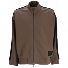 Armani Exchange logo-patch zip-up CROCODILE 6RZMLMZJ4XZ