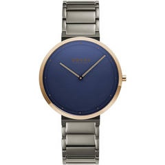Obaku Klip Pacific Analog Blue Dial Men's Watch-V258GXDLSJ