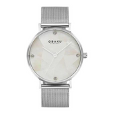 Obaku Women MOSAIK - STEEL WATCH