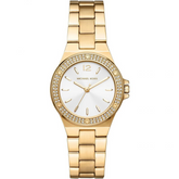 Michael Kors Women’s Quartz Gold Stainless Steel Silver Dial 33mm Watch MK7278