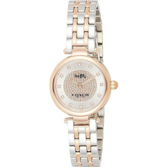 Coach Womens Quartz Wrist Watch, Rose Gold Stainless Steel - 14503642 Coach