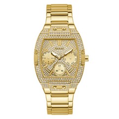 GUESS Ladies Gold Tone Multi-function Watch