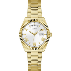 GUESS Coin Edge Bracelet Watch Guess