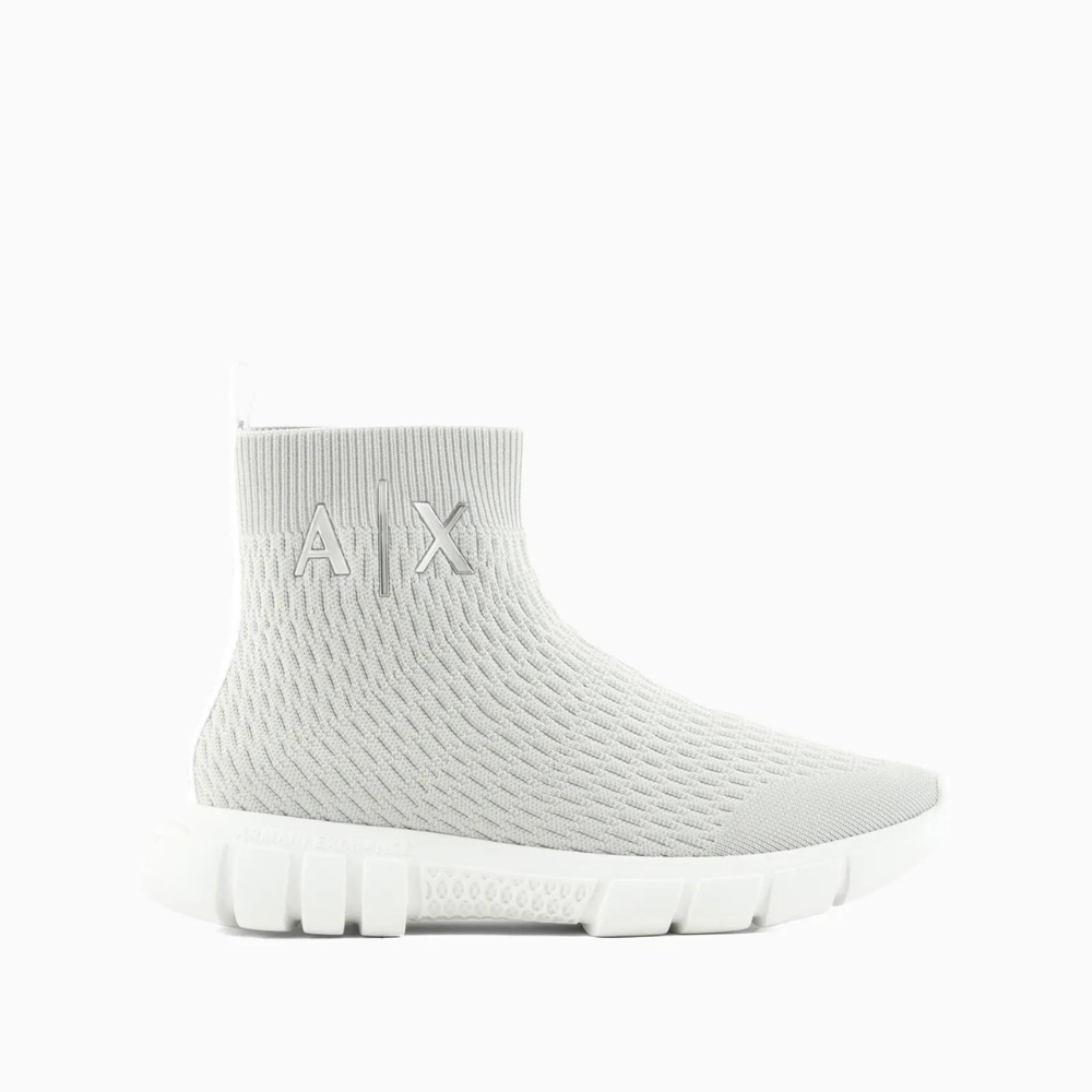 Armani Exchange Women’s Mesh Sneakers – Breathable Performance Design ARMANI EXCHANGE