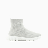 Armani Exchange Women’s Mesh Sneakers – Breathable Performance Design ARMANI EXCHANGE