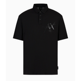 ORGANIC COTTON REGULAR FIT POLO SHIRT 6RZFKB-ZJ8EZ 1200 ARMANI EXCHANGE
