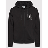 Armani Exchange 8NZMPP ZJ1ZZ 1200 Black Regular Fit Sweatshirt ARMANI EXCHANGE