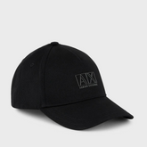 Armani Exchange Organic Cotton Hat with Logo Men's HAT 954208 3F107 00020 ARMANI EXCHANGE