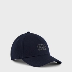 Armani Exchange Organic Cotton Hat with Logo Men's HAT 954208 3F107 00035