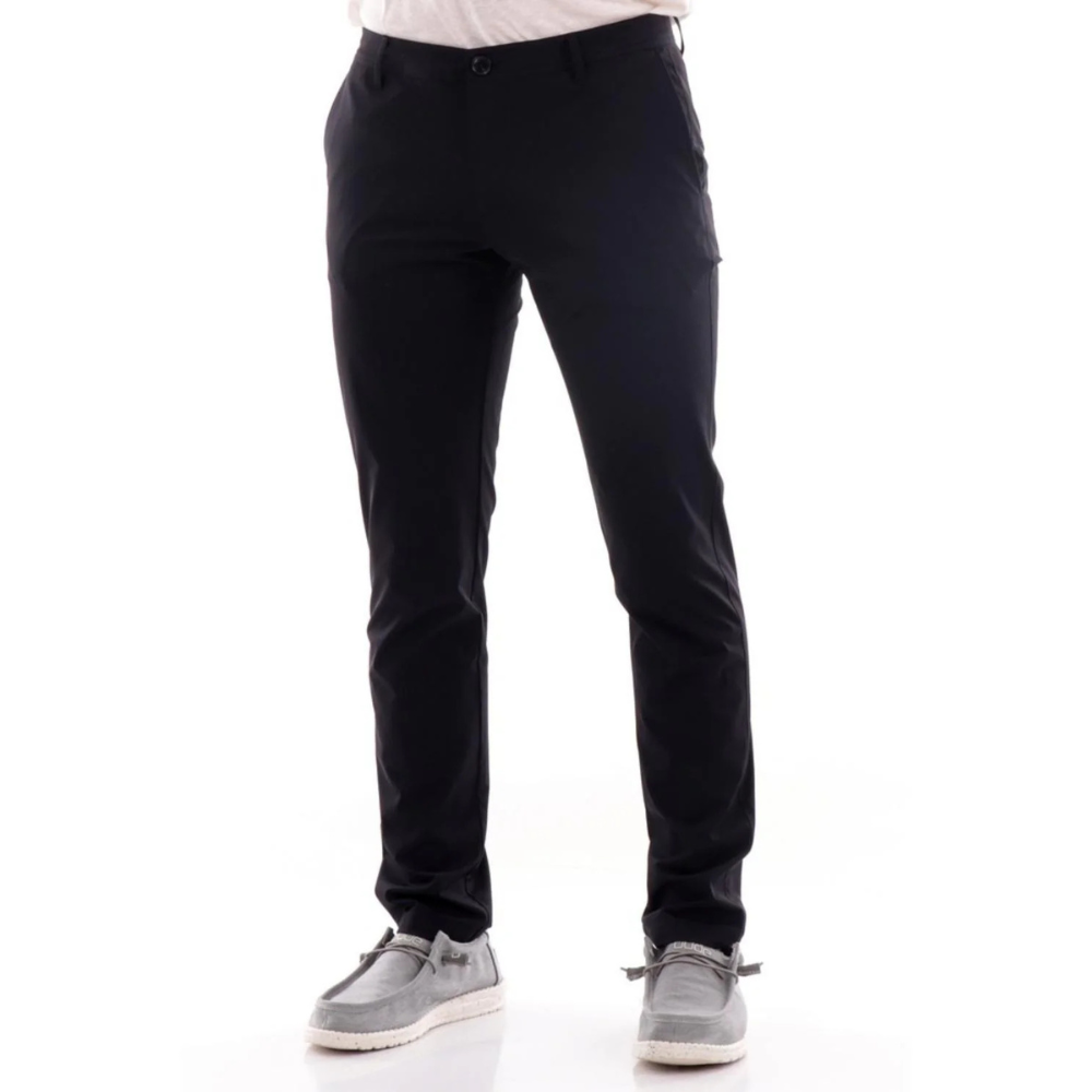 Armani Exchange Slim Fit Mid Waist Trousers ARMANI EXCHANGE