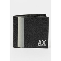 ARMANI EXCHANGE Fold-out leather wallet