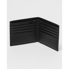 ARMANI EXCHANGE Fold-out leather wallet