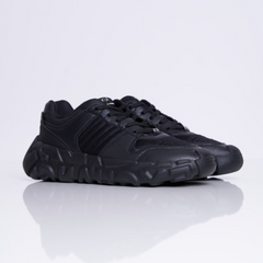 Armani Exchange Men’s Sneakers Chunky Sole Black Sneakers ARMANI EXCHANGE