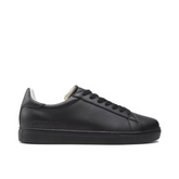 Armani Exchange Men’s Sneakers Classic Black Leather ARMANI EXCHANGE