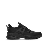 Armani Exchange Men’s Sneakers All-Black Minimalist Style