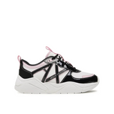 Armani Exchange Women’s Sneakers – All Black Sleek Street Sneakers