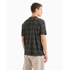 Armani Exchange REGULAR FIT T-SHIRT WITH 3D EFFECT PRINT ARMANI EXCHANGE