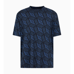 Armani Exchange REGULAR FIT T-SHIRT WITH 3D EFFECT PRINT ARMANI EXCHANGE