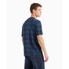 Armani Exchange REGULAR FIT T-SHIRT WITH 3D EFFECT PRINT ARMANI EXCHANGE