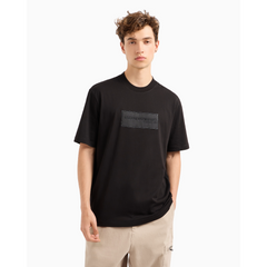 Armani Exchange RELAXED FIT T-SHIRT WITH LOGO APPLICATION ARMANI EXCHANGE