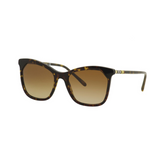 Burberry Women's Havana Fashion Square Sunglasses Burberry