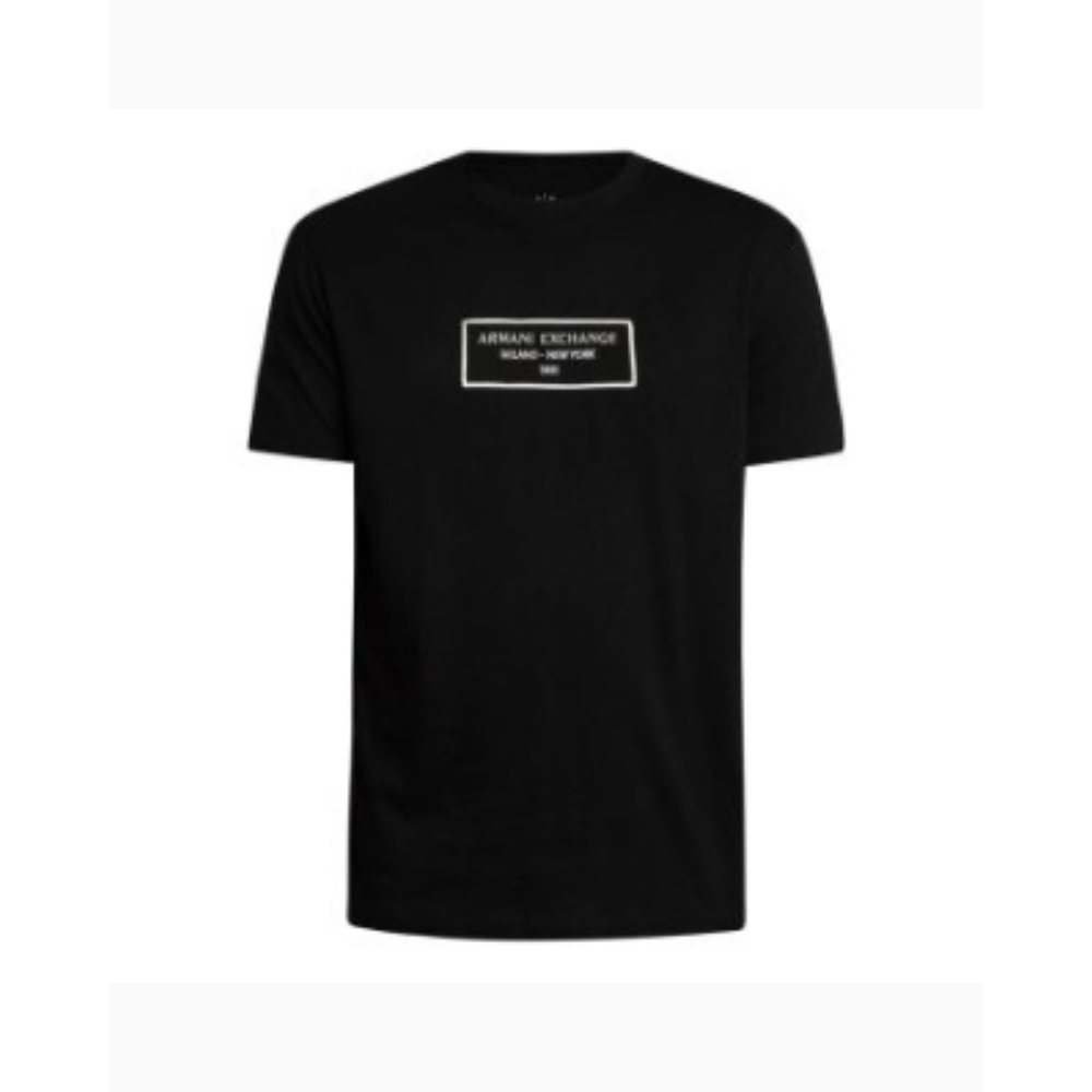 Armani Exchange Regular fit Milan New York T-Shirt Black ARMANI EXCHANGE