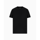 Armani Exchange Mercerized cotton basic t-shirt ARMANI EXCHANGE