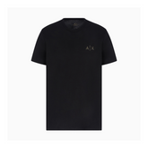 Armani Exchange Regular fit T-shirt with blurred logo effect ARMANI EXCHANGE