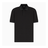 Armani Exchange Regular fit polo shirt with tone-on-tone allover logo