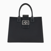 Armani Exchange ASV Trapeze Handbag Black