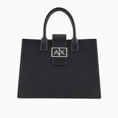 Armani Exchange ASV Trapeze Handbag Black