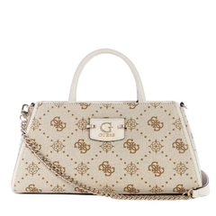 NEDA GIRLFRIEND SATCHEL OFF WHITE LOGO