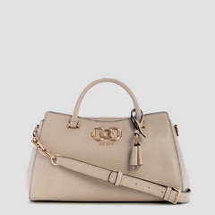 TAUPE SALINGE LUXURY SATCHEL BAG