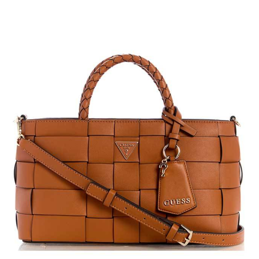 MAYLEE GIRLFRIEND SATCHEL CARAMEL Guess
