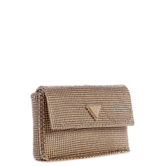 GOLD ZALINA CLUTCH BAG