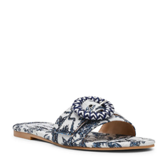 Steve Madden Merla Sandal Blue White