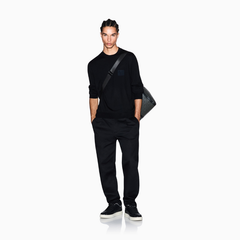 Armani Exchange Men’s Knitted Pullover – Black