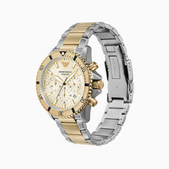 World Explorer Men’s Chronograph Two-Tone Stainless Steel Watch