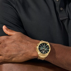 Michael Kors Oversized Accelerator 2.0 MK9177 Men?s Watch ? Gold-Tone Stainless Steel