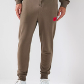 HUGO Doak212 Regular-Fit Sweat Joggers | Medium Grey Hugo Boss