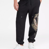 HUGO BOSS Dabuno Relaxed-Fit Graphic Drawstring Pants