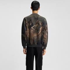 HUGO Oversized-Fit Sweatshirt with Ballerina Print – Dabusi