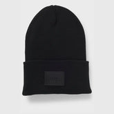 HUGO Xevon_B Black Beanie Hat Hugo Boss