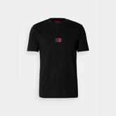 HUGO DANOTIE Basic T-Shirt - Black Hugo Boss