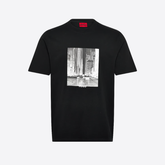 HUGO DEYSS Print T-Shirt - Black Hugo Boss